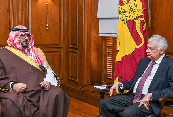 සෞදි ආර්ථික ඇමැති ජනාධිපති හමුවෙයි