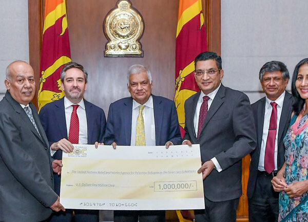 ශ්‍රී ලංකා රජයෙන් ගාසාවේ දරුවන්ට ඩොලර් මිලියනයක්